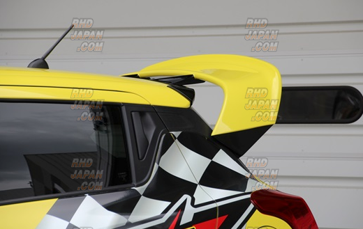S.W.K. Suzuki Works Kurume WR Wing FRP Black Gel Coat - Swift